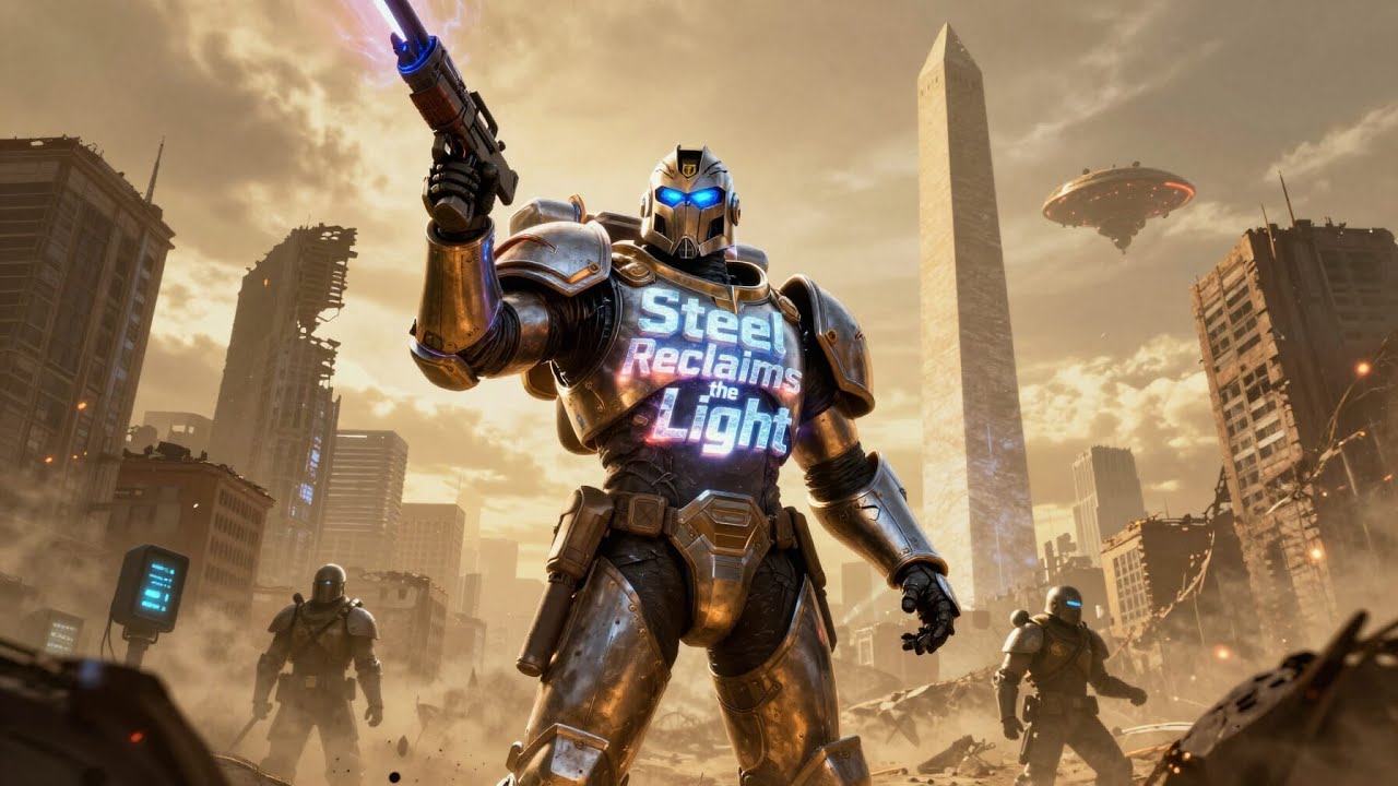 Elder Lyons Brotherhood - Steel Reclaims the Light (Post-Apocalyptic Anthem Rock)