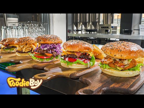 Limited sale only until 2pm! All handmade burgers - Korean street food