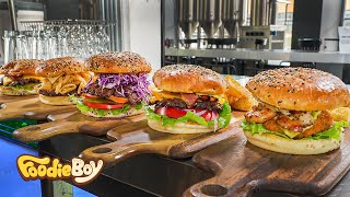 Limited sale only until 2pm! All handmade burgers - Korean street food