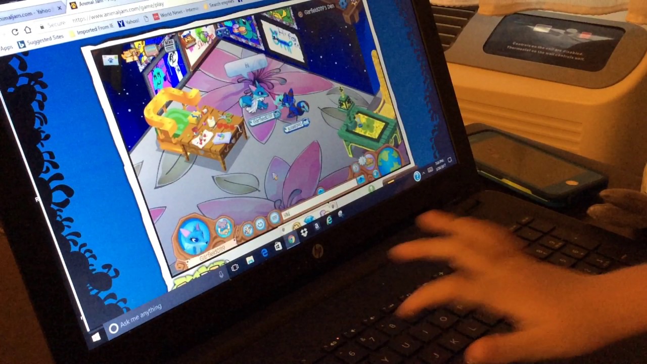 Animal Jam Pokémon painting challenge part 1😂