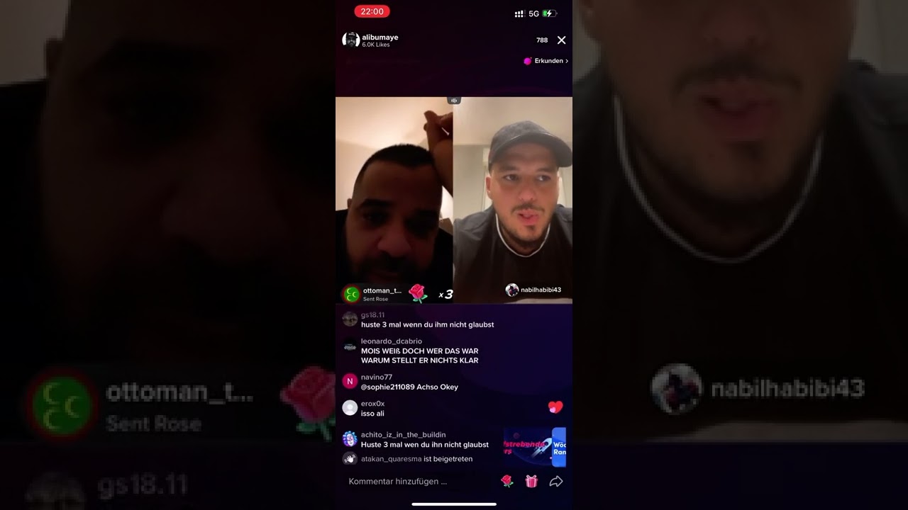 EINBRUCH BEI MOIS! Statement von nabil bei ALI THERAPIERT