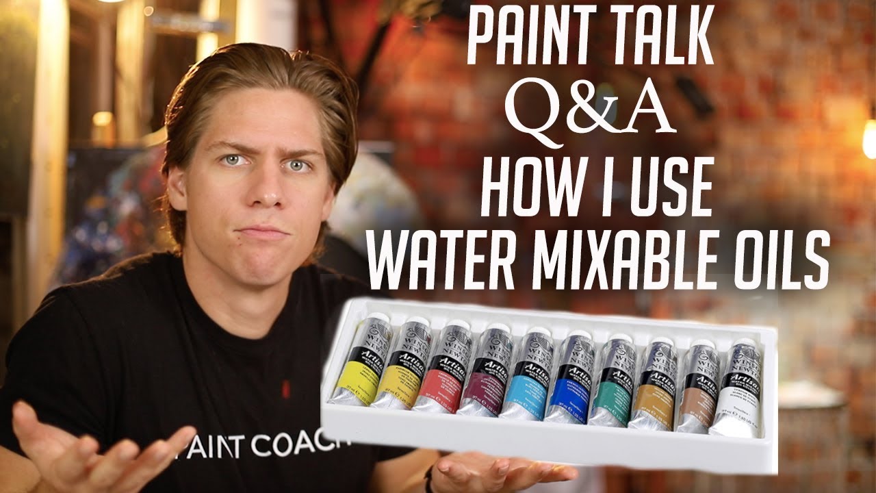 PAINT TALK: Grids, Cleaning, Copying, Dry Time, Water Mixable Oils