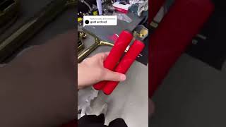 Crazy Gold And Red Stunt Scooter