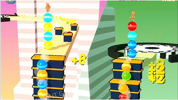 Stack Rider ​​- All Levels Gameplay ( 51-54 ) INSTANT GAMER | all new games | max level Walkthrough,