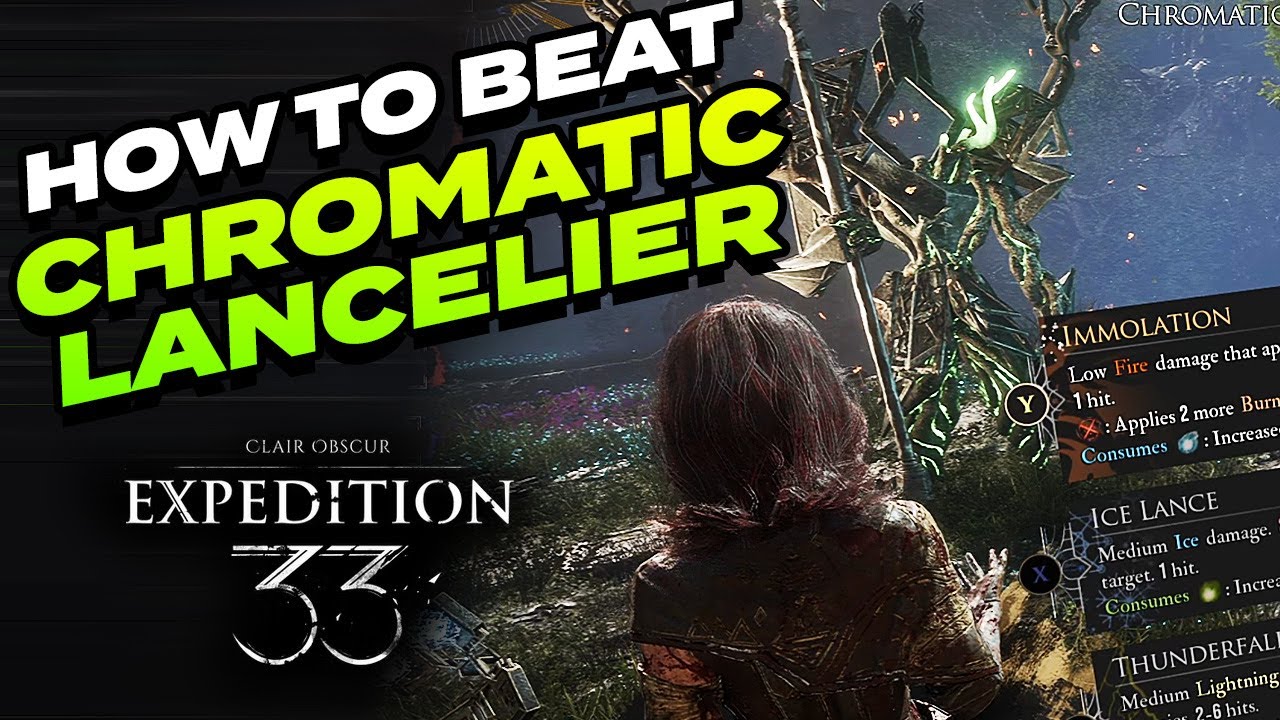 Expedition 33: Clair Obscur - How to beat Chromatic Lancelier Boss ...