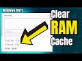 How to clear ram cache in windows 1011 2024   make computer faster