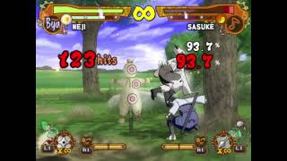 Naruto Ultimate Ninja 5 - Neji Combo