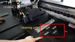 Jucolor 1210Pro Machine Component Functions Intro—(7) Cleaning and Humidification Unit, Wiper Blade Jucolor 1210Pro Machine Component Functions Intro—(7) Cleaning and Humidification Unit, Wiper Blade