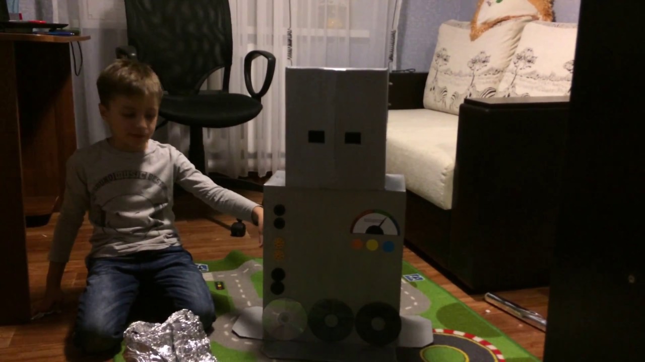 Костюм робота своими руками! - YouTube