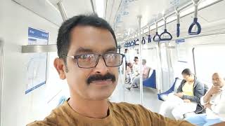 Hyderabad Metro Train Journey