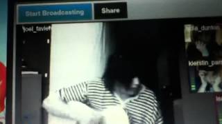 Joel Faviere live performance in tinychat