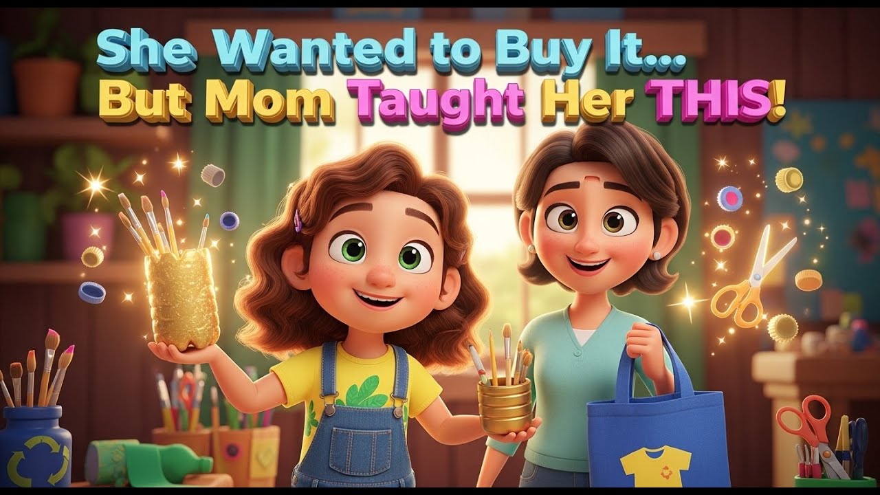 The Little Girl Who Learned to Reuse | Animated Story | Educational Video