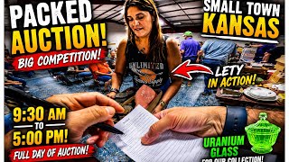     We Spent ALL Day at a Small Town Kansas Auction! Did We Score?