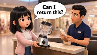 How to Return Items at an American Store | Slow and Easy English Story for Beginners