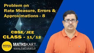 Problem on Rate Measure & Approximation-8 | Rate of Change of Quantities Class-12 JEE/CBSE Maths