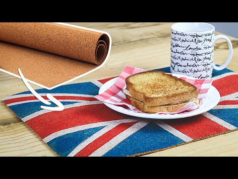 CORK SHEET DIY CRAFT IDEA | How to paint cork sheet + how to use