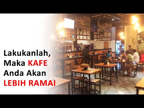 Video: Cara Menarik Pengunjung Ke Kafe