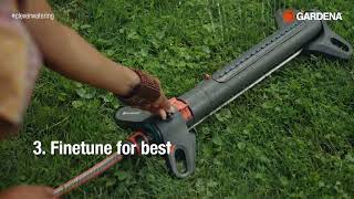 GARDENA AquaZoom 💧 Oscillating Sprinkler Set up