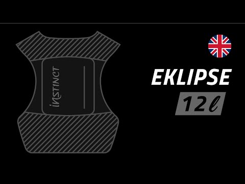EKLIPSE Black Edition 12L Vest Pack with Soft Flasks