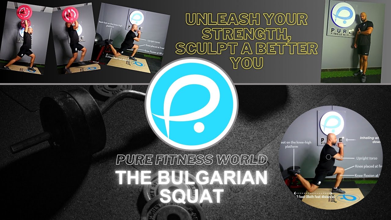 How To Perform Bulgarian Split Squat | Pure Fitness World - YouTube