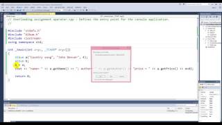 Overloading assignment operator in c++