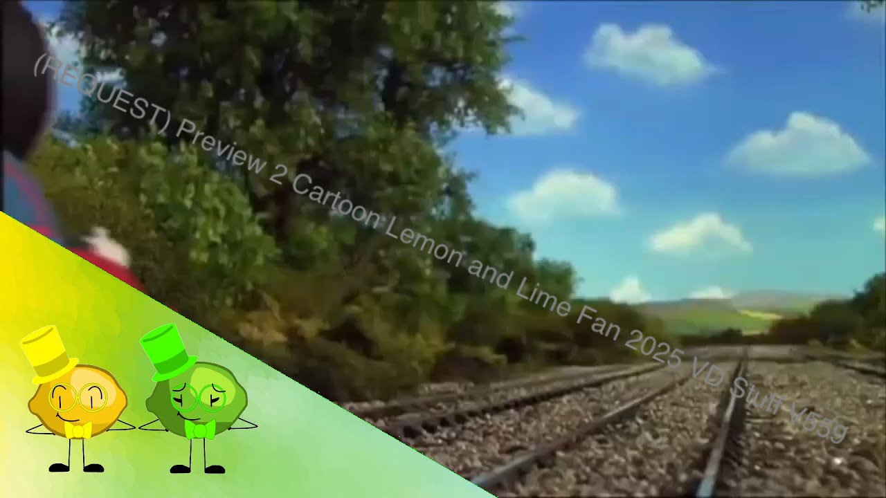 (REQUEST) Preview 2 Cartoon Lemon and Lime Fan 2025 VD Stuff V559
