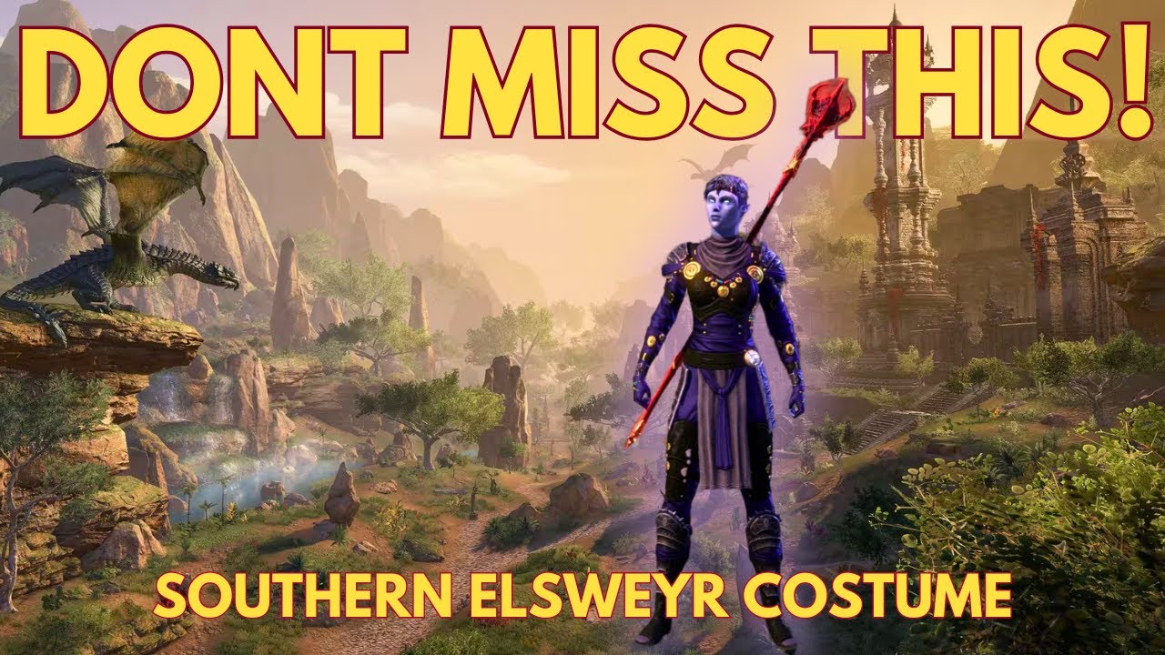 One of ESO’s Best Free Costumes (Za’Ji’s Dragonguard Uniform) - DLC Required