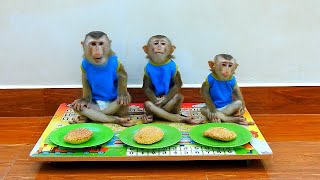 WELLDISCIPLINED!! Sovan, Sovanny & Jula Sit Meditating Very Calmly Waiting Mom To Join Them Dinner,