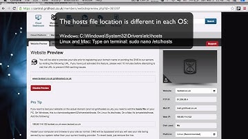Cloud | Explaining the hosts file | Tsohost.com