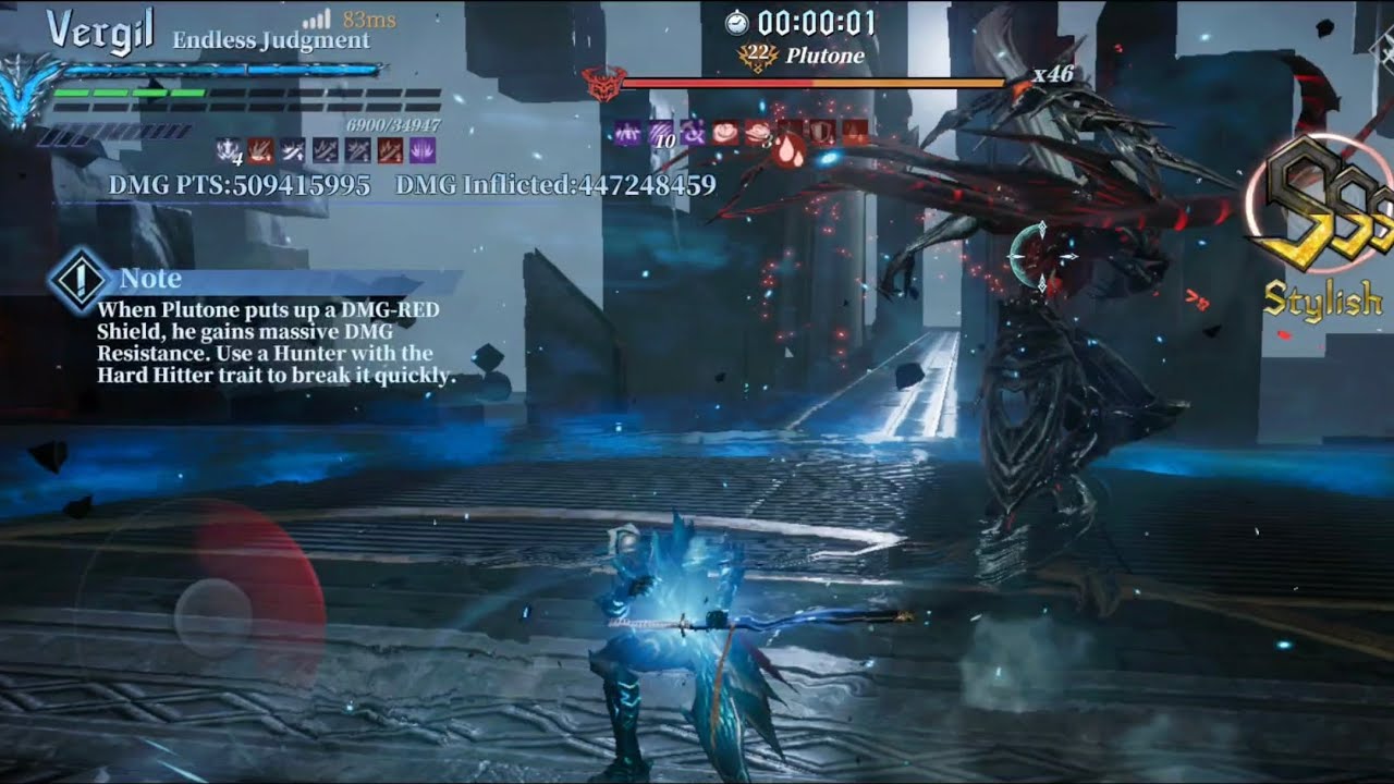 Trying Out Alchemical Gambler Dante with Endless Judgement and Legend Seeker Vergil on Plutone HAH-S