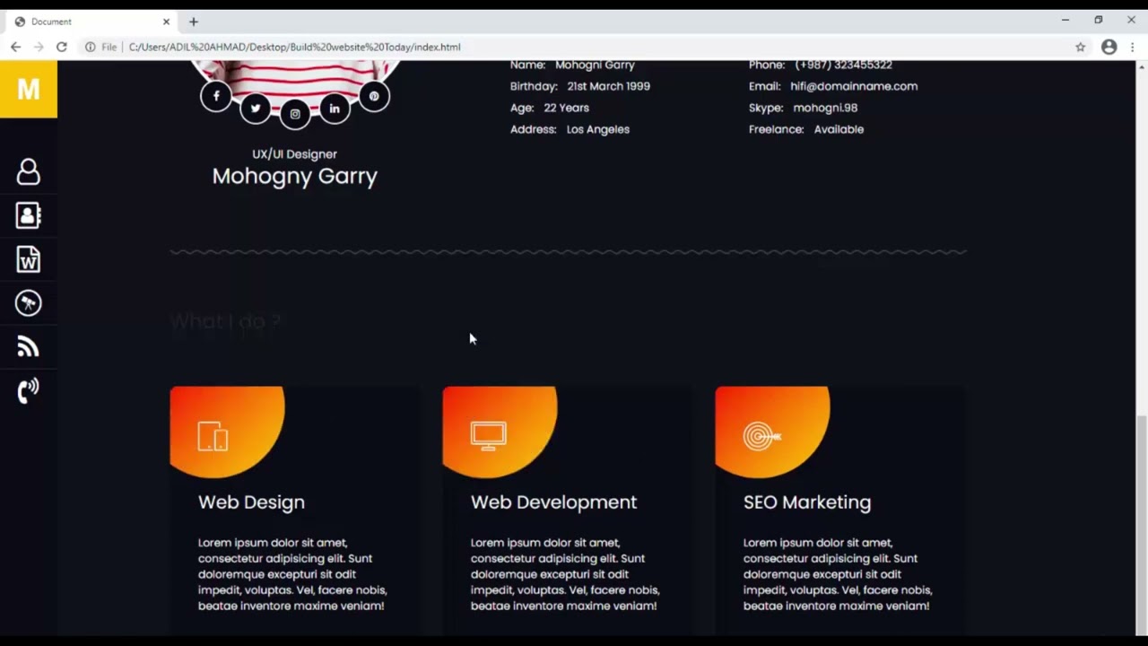 Hover Section with HTML Markup   Part 2