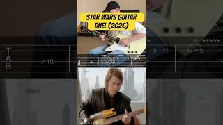 Jedi Guitar Battle (Star Wars) Anakin vs Obi-Wan - ai am a jedi (Guitar Cover with TABS)