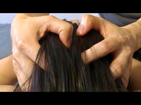ASMR A Scalp Massage You’ll Come Back 2! UP CLOSE VISUALS! Plucking, TUGGING, Wooden Comb CHOPPING