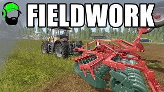 Farming Simulator 17 Courseplay Tutorial - How to cultivate with courseplay screenshot 5