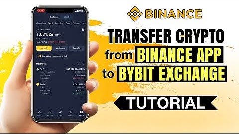 How to TRANSFER crypto from BINANCE to Bybit Exchange | App Tutorial