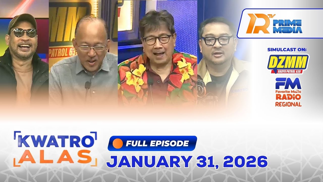 KWATRO ALAS | JANUARY 31, 2026 | (Full Episode)