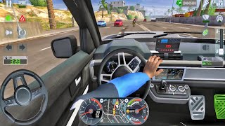 Land Rover Defender Realistic Taxi Driving - Taxi Simulator 2026 Game - Android Gameplay