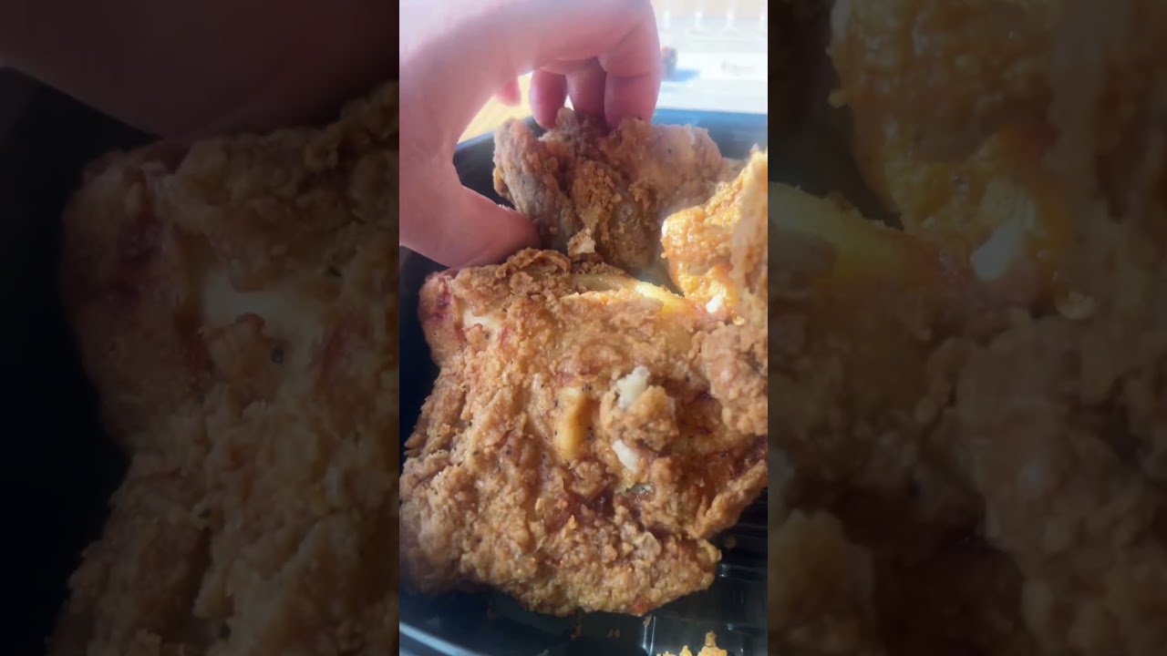 Not as good as popeyees but still pretty dang ￼good