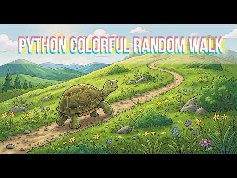 Python Colorful Random Walk