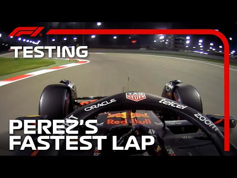 Sergio Perez Sets The Fastest Lap of Testing | F1 Pre-Season Testing 2023
