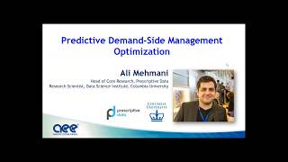 2020 January Member Webinar: Predictive Demand-Side Management Optimization