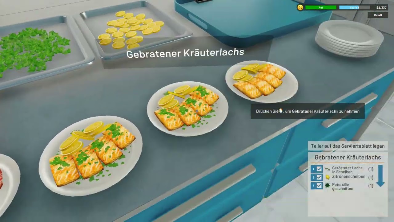 Coastal Kitchen Simulator 2026 F05 Glaub mein Mitarbeiter muss gehn angezockt Ohne Audiokommentare.