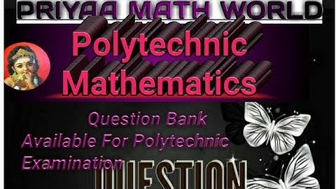 Polytechnic question paper/#priyaamathworldchannel/#polrtechnicquestionbank/#shorts