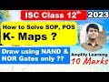 K-Maps | Important Questions in Computer Science for 2023 board Exams
