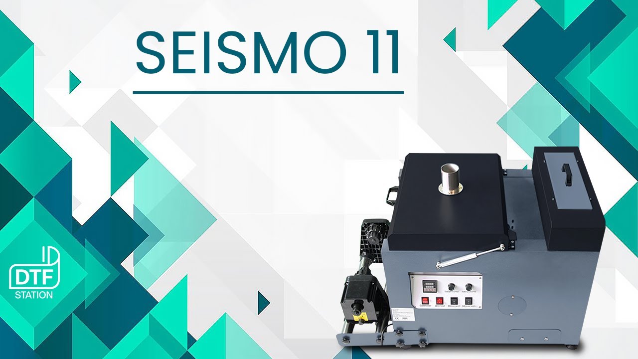 Seismo 11 DTF Powder Applicator and Dryer | AA Print Supply
