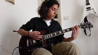 Video thumbnail of "Måneskin - Breezeblocks (Alt - J cover) Live guitar cover"