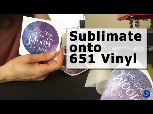 How to Make Sublimation Vinyl Stickers with WALASub Adhesive Vinyl