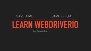 wdio-element-screenshot & blink-diff - WebdriverIO Wednesdays