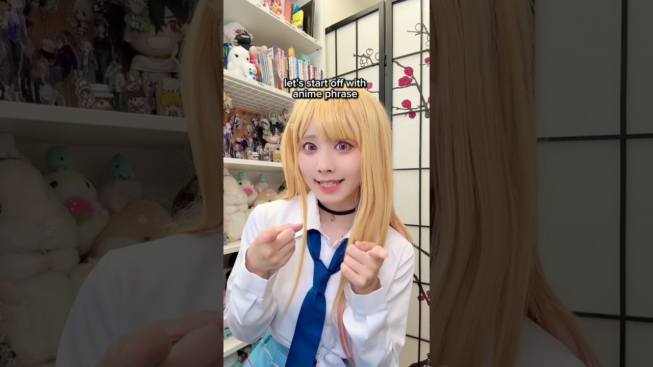 learn Japanese with me! | My Dress-Up Darling Cosplay #anime  #japaneselesson