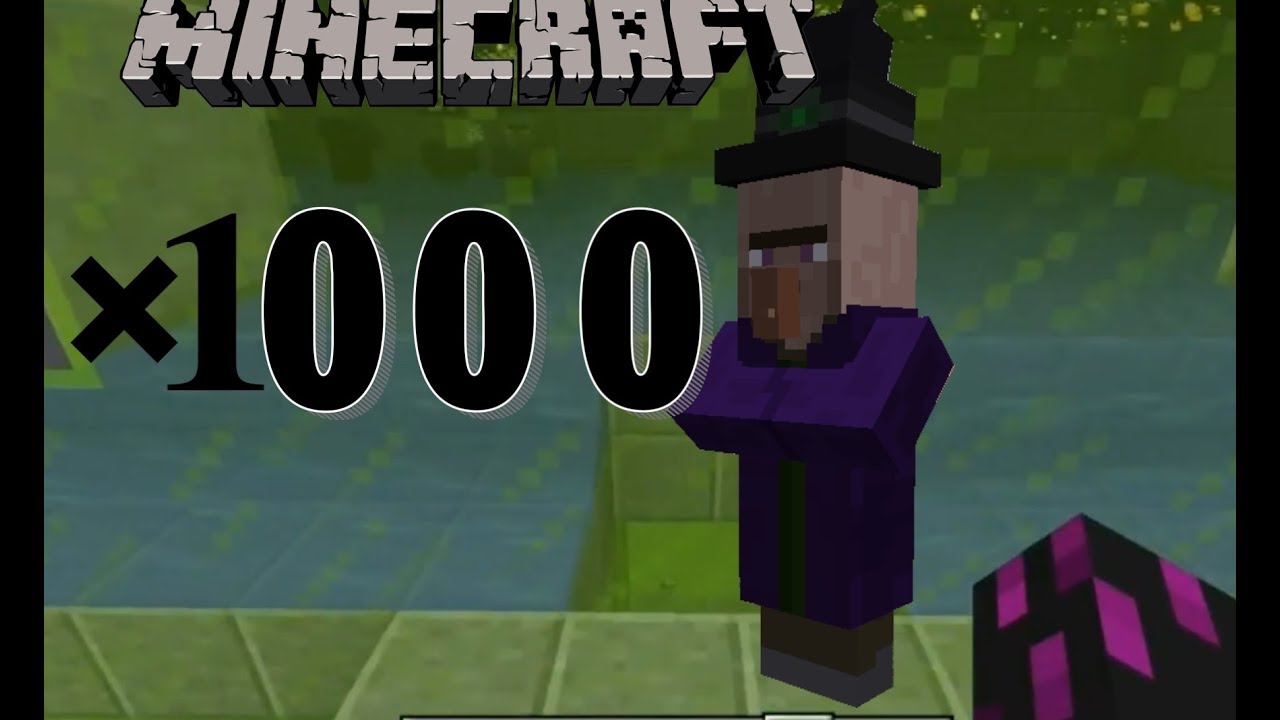 How to make a Witch Farm with spawners [Minecraft] YouTube